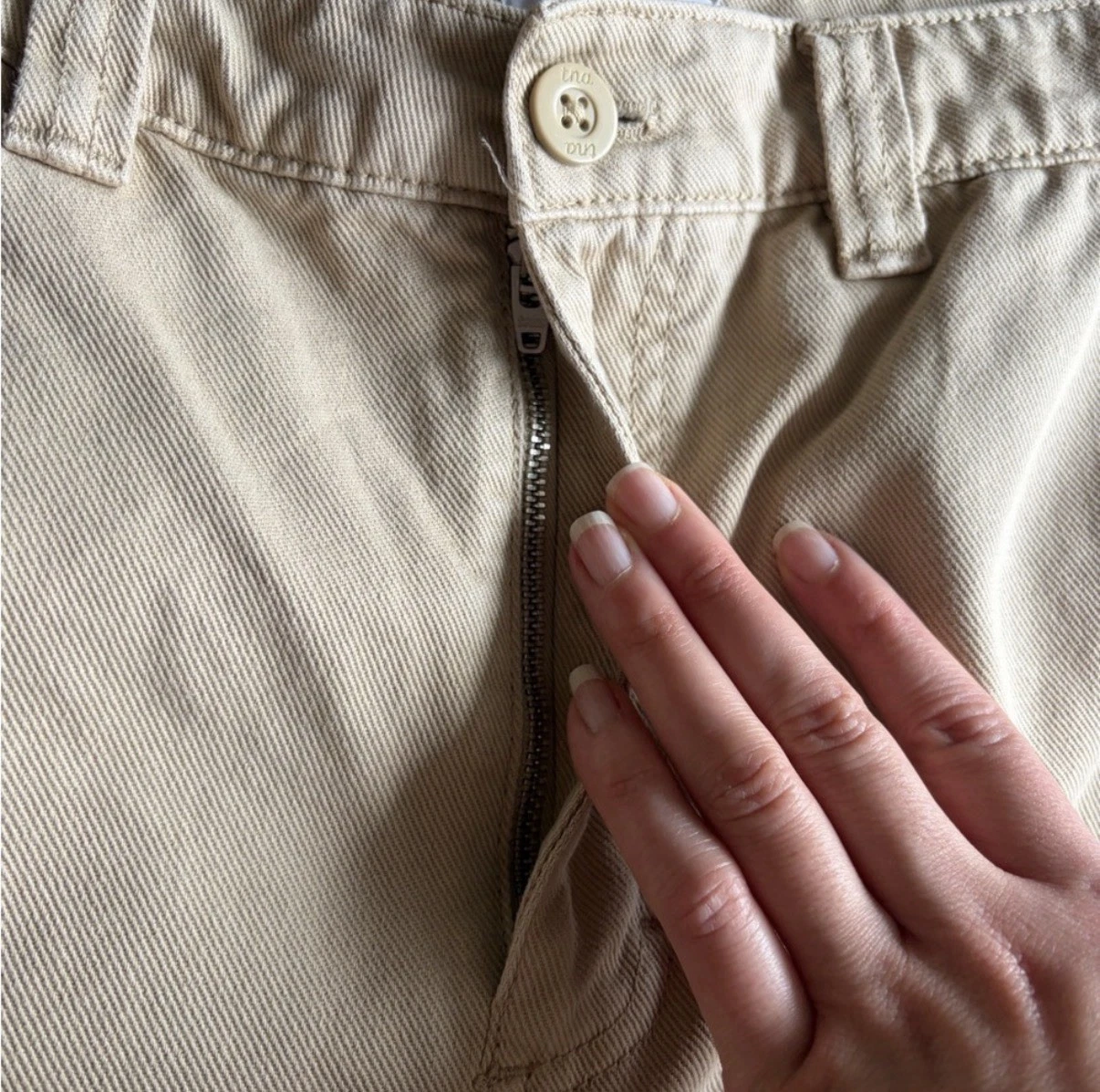 TNA Beige Troop Cargo Pants – Size 6 🤎✨ - photo 5