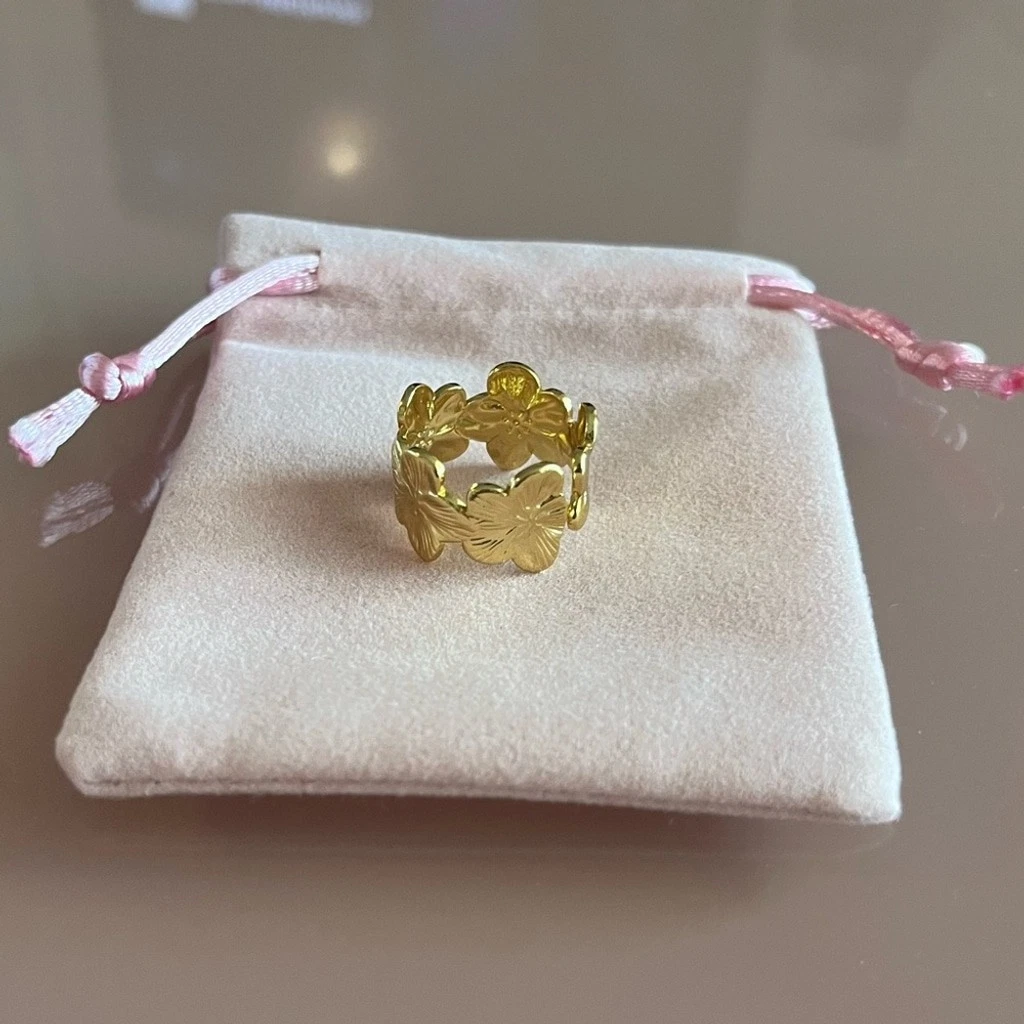 🌸 NEW Flower Open Ring 🌸 - photo 2
