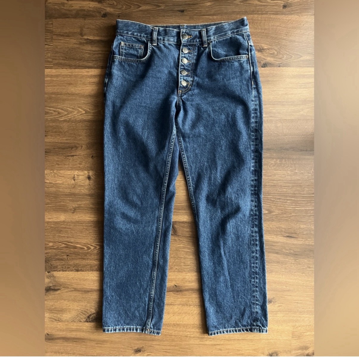 COS Slim Fit Low-Rise Cropped Jeans | Size 29 🤍 - photo 2