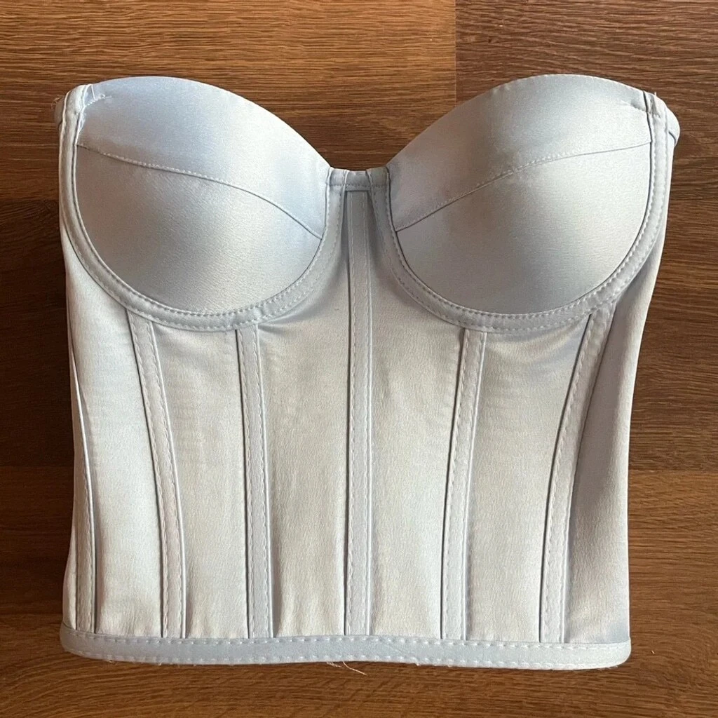 NWOT Blue Corset