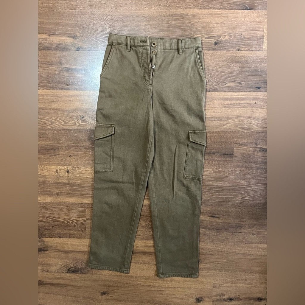 Wilfred Free Cargo Pants | Size 4 | Cotton Blend Utility Style 🤎 - photo 2