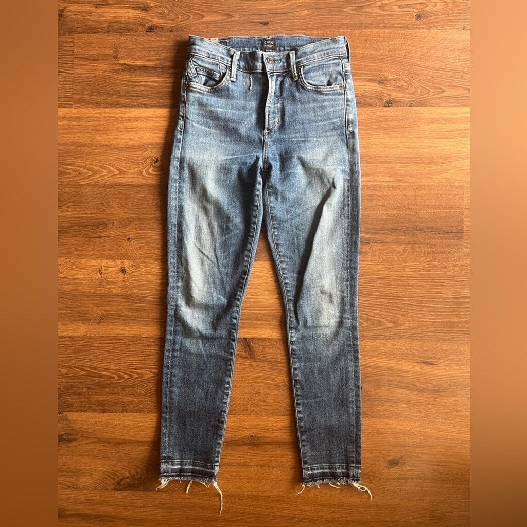 Citizens of Humanity Rocket Crop High-Rise Skinny Jeans