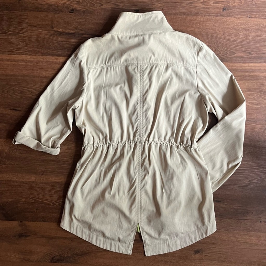 LILLA P Beige Lightweight Spring/Summer Jacket - Size L - photo 3
