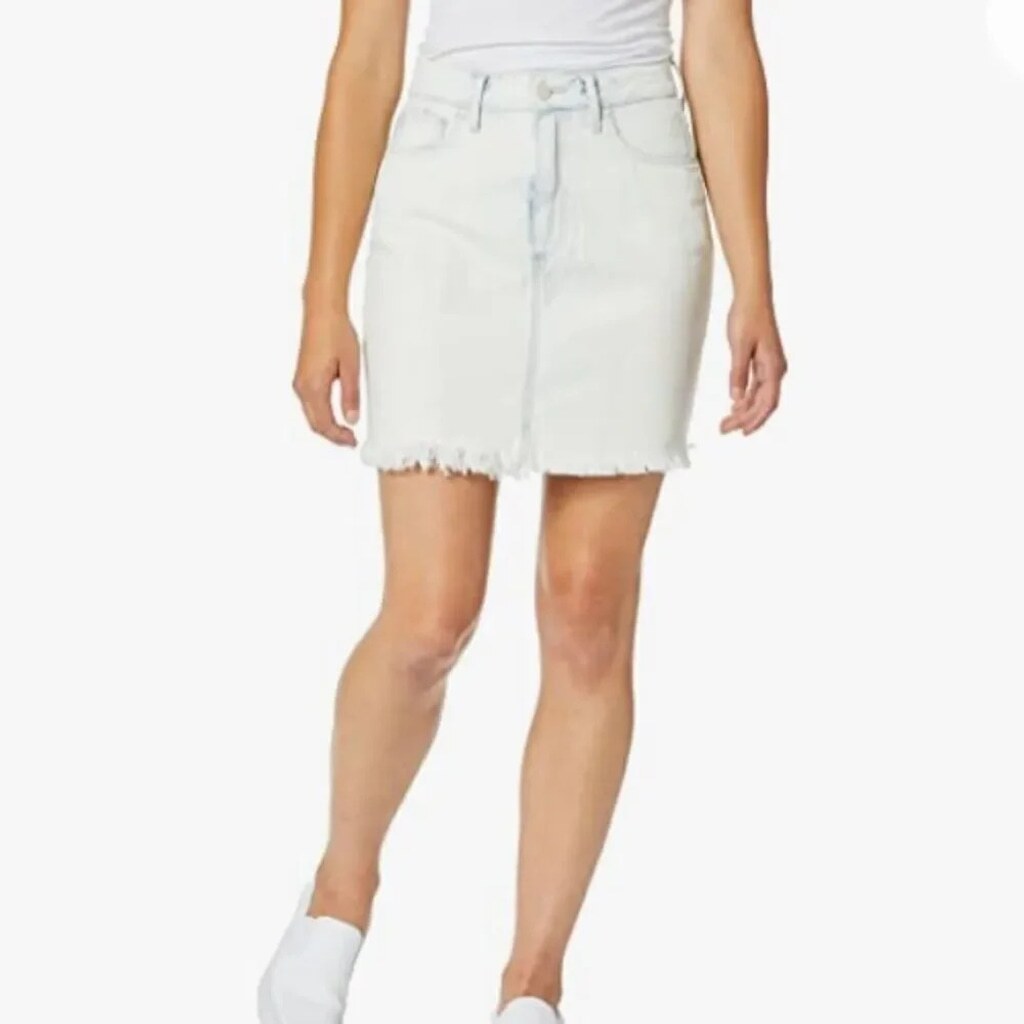 PAIGE Women’s Jamine High Rise Skirt – Misty Cloud