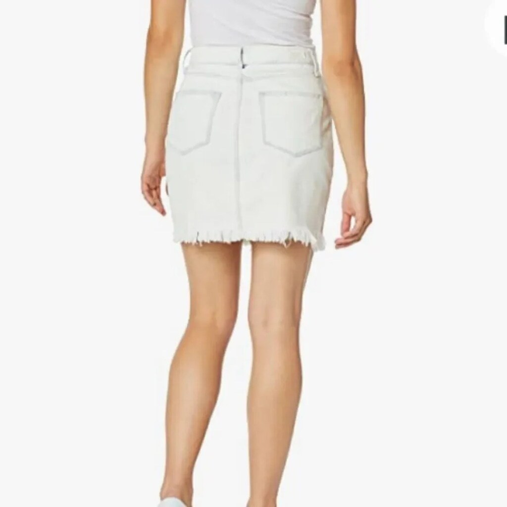 PAIGE Women’s Jamine High Rise Skirt – Misty Cloud - photo 2