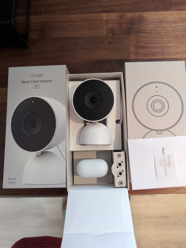 3rd Gen Google Nest Cam Indoor with *Gemini