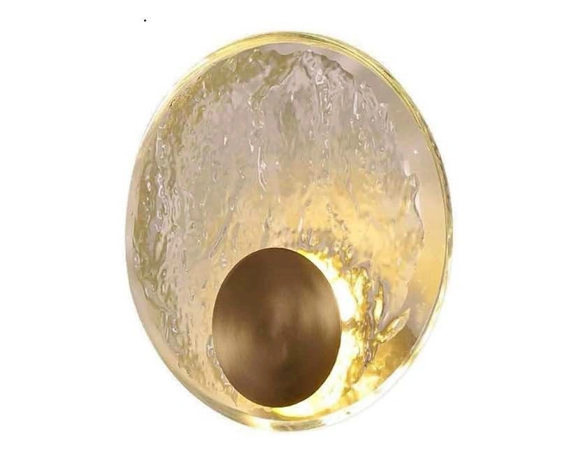 2 Peace LED Wall Light, 8.27in Modern Sconce
