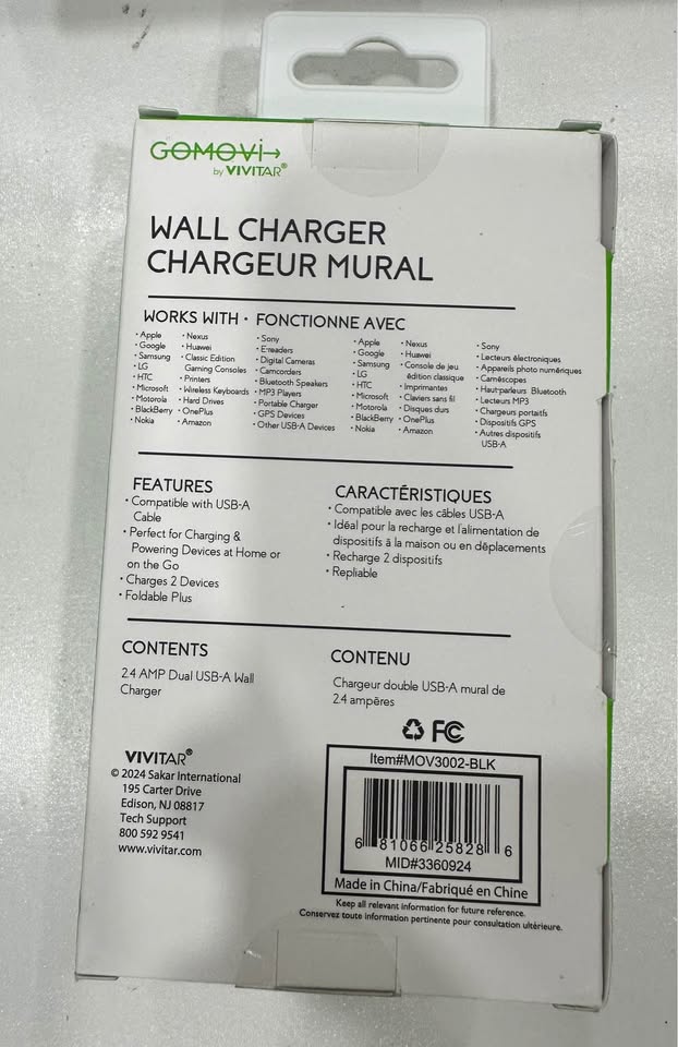 WALL CHARGER dual port usb fast brand new pickup @ Ajax - photo 2