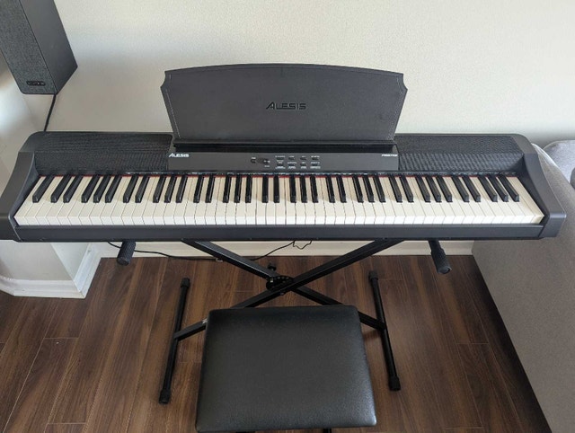 Alesis Prestige Digital Piano with Stand and Seat