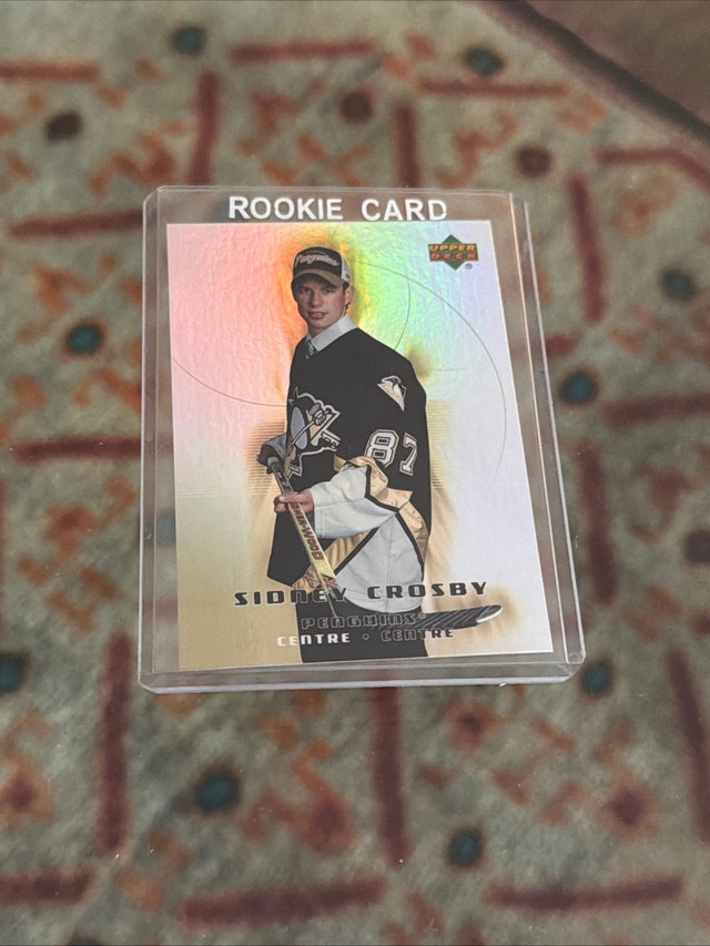 Sidney Crosby Rookie Card Upper Deck