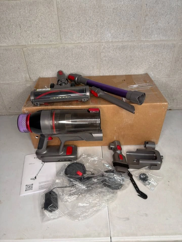 Cuzmok Cordless Stick Vacuum - 550W Powerful HEPA Filter - photo 2