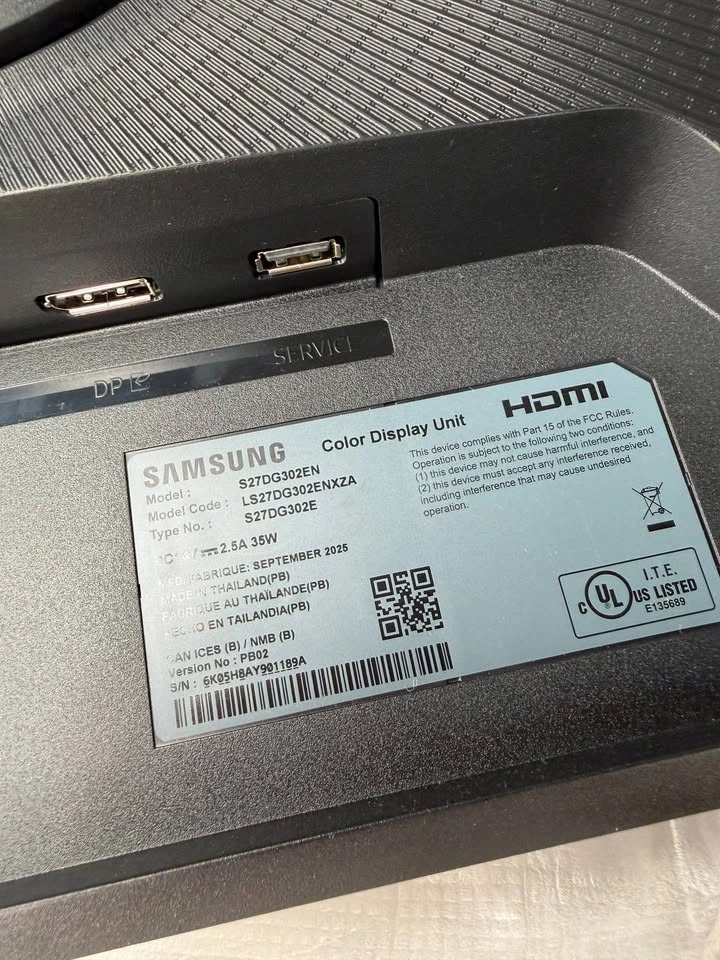 Samsung 27" Odyssey G3 Gaming Monitor FHD 180Hz - photo 4