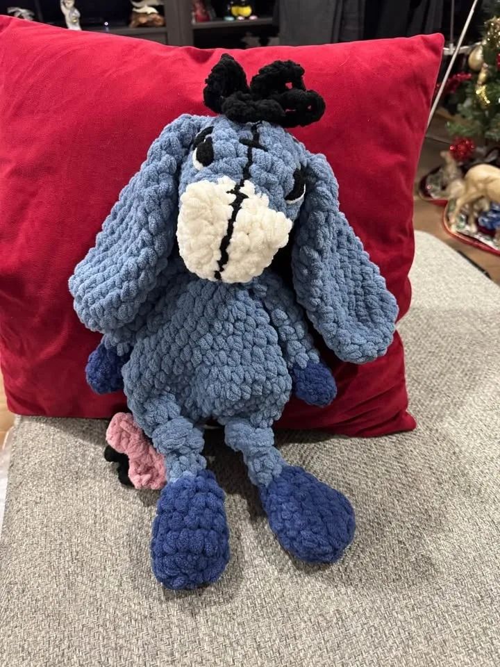 Eeyore Crochet Lovie - photo 3