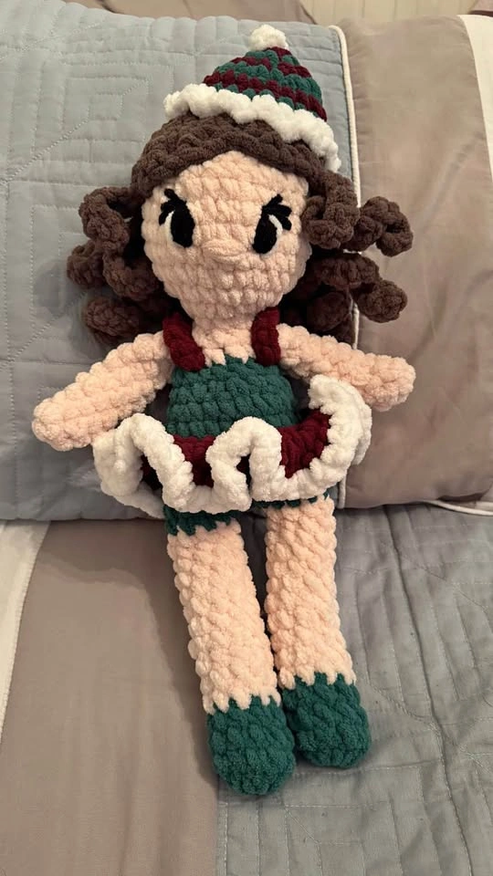 Doll Ballerina crochet stuffie