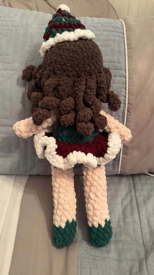 Doll Ballerina crochet stuffie - photo 2