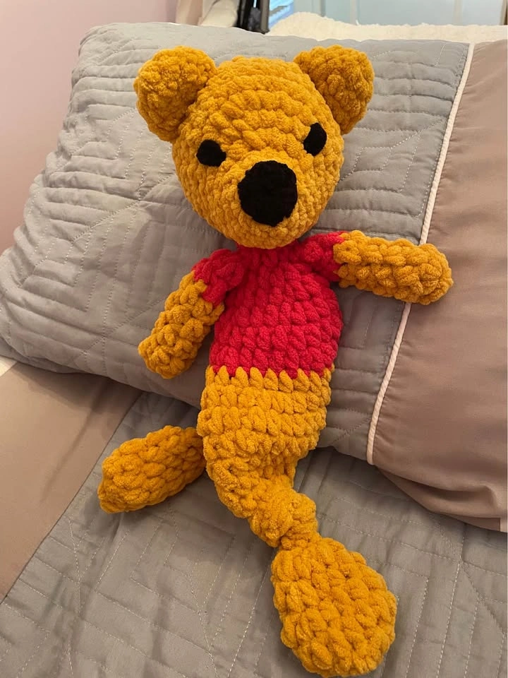 Winnie the Pooh crochet lovie - photo 2