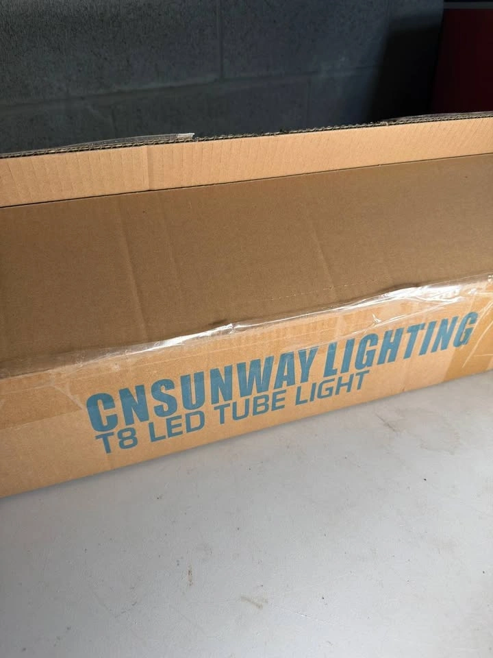CNSUNWAY 4ft T8 LED Tube Lights (12-Pack) - photo 2