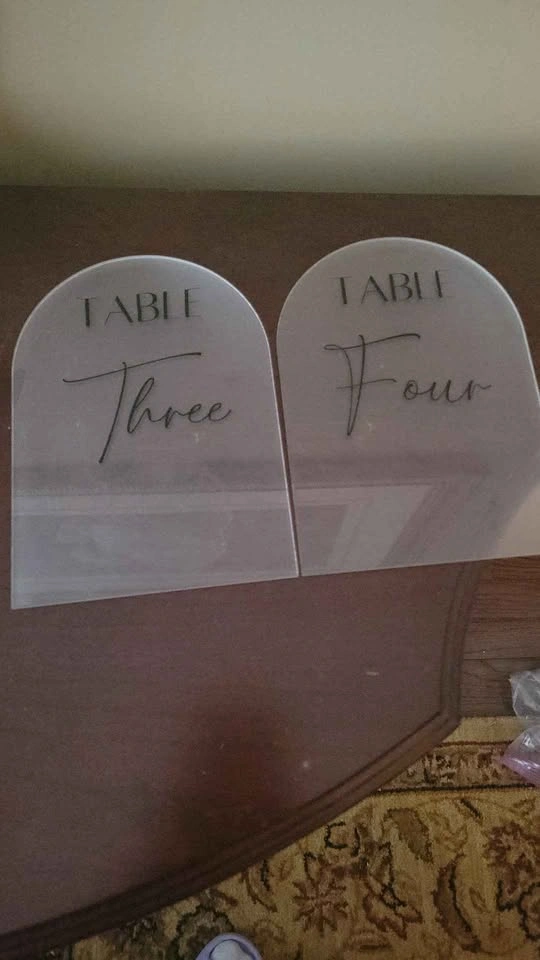 5x7 Table numbers 1-29 - photo 2