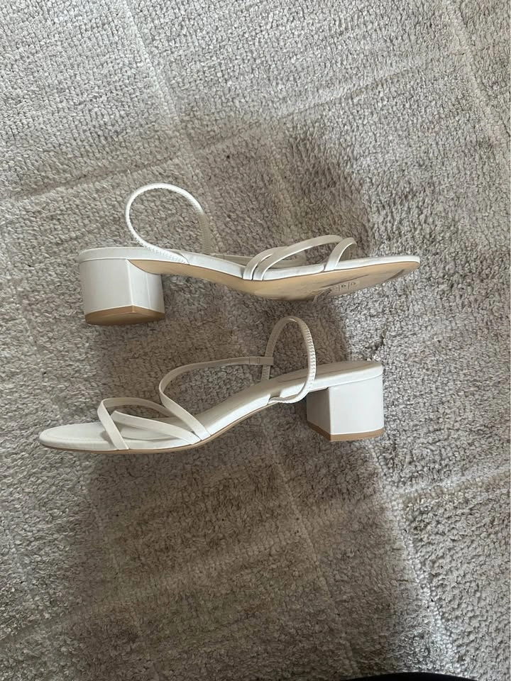 H&M White Heels - photo 2