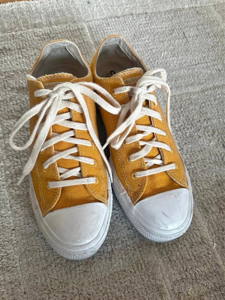 Yellow Converse