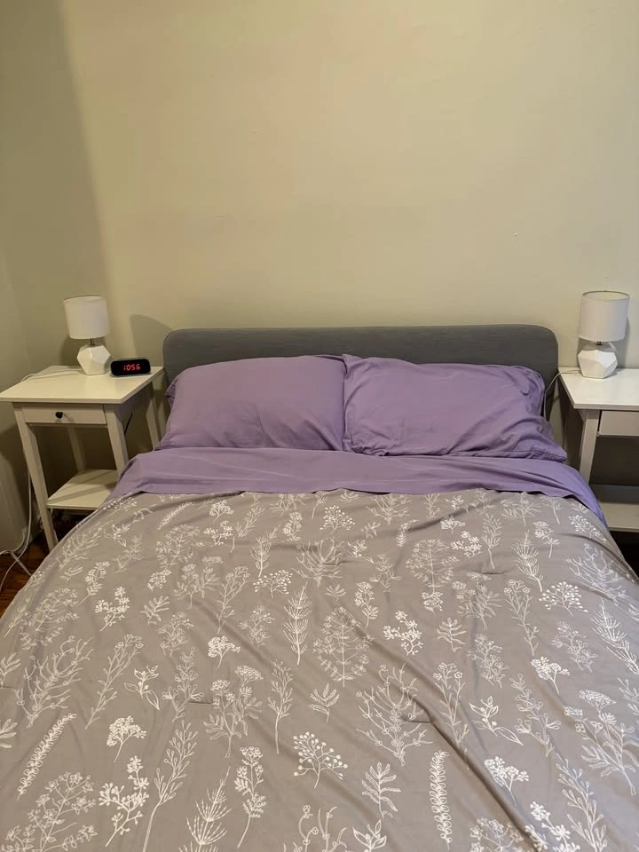 Ikea Slattum Full Bed Frame + Mattress - photo 2