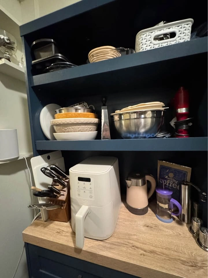 Blue Kitchen Storage Hutch - photo 2