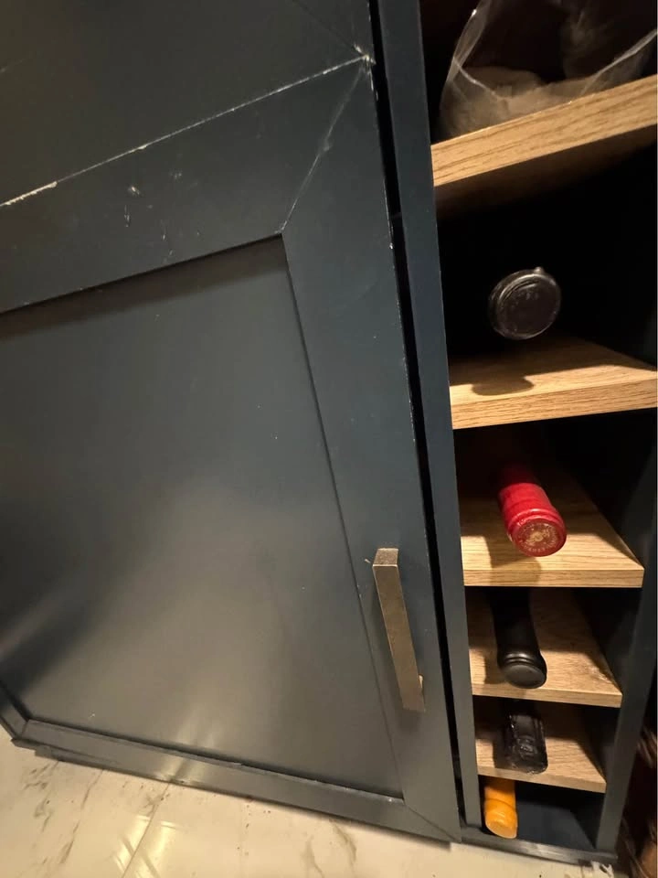 Blue Kitchen Storage Hutch - photo 5