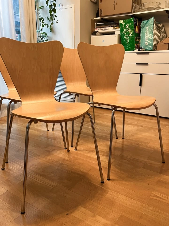 4x Bentwood Dining Chairs