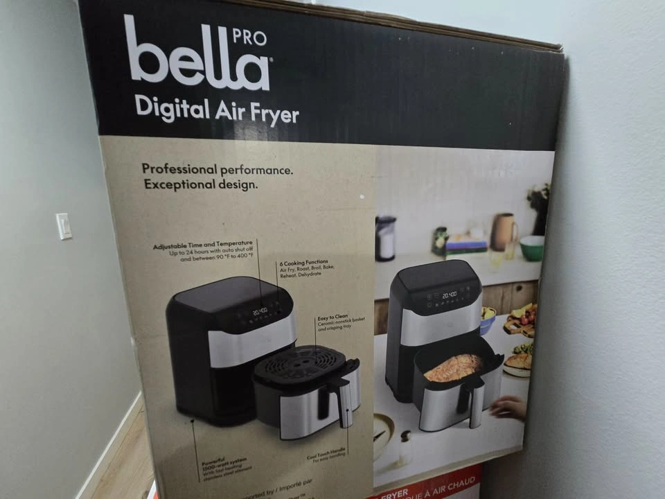 Bella PRO Digital Air Fryer 6Qt – Like New - photo 2