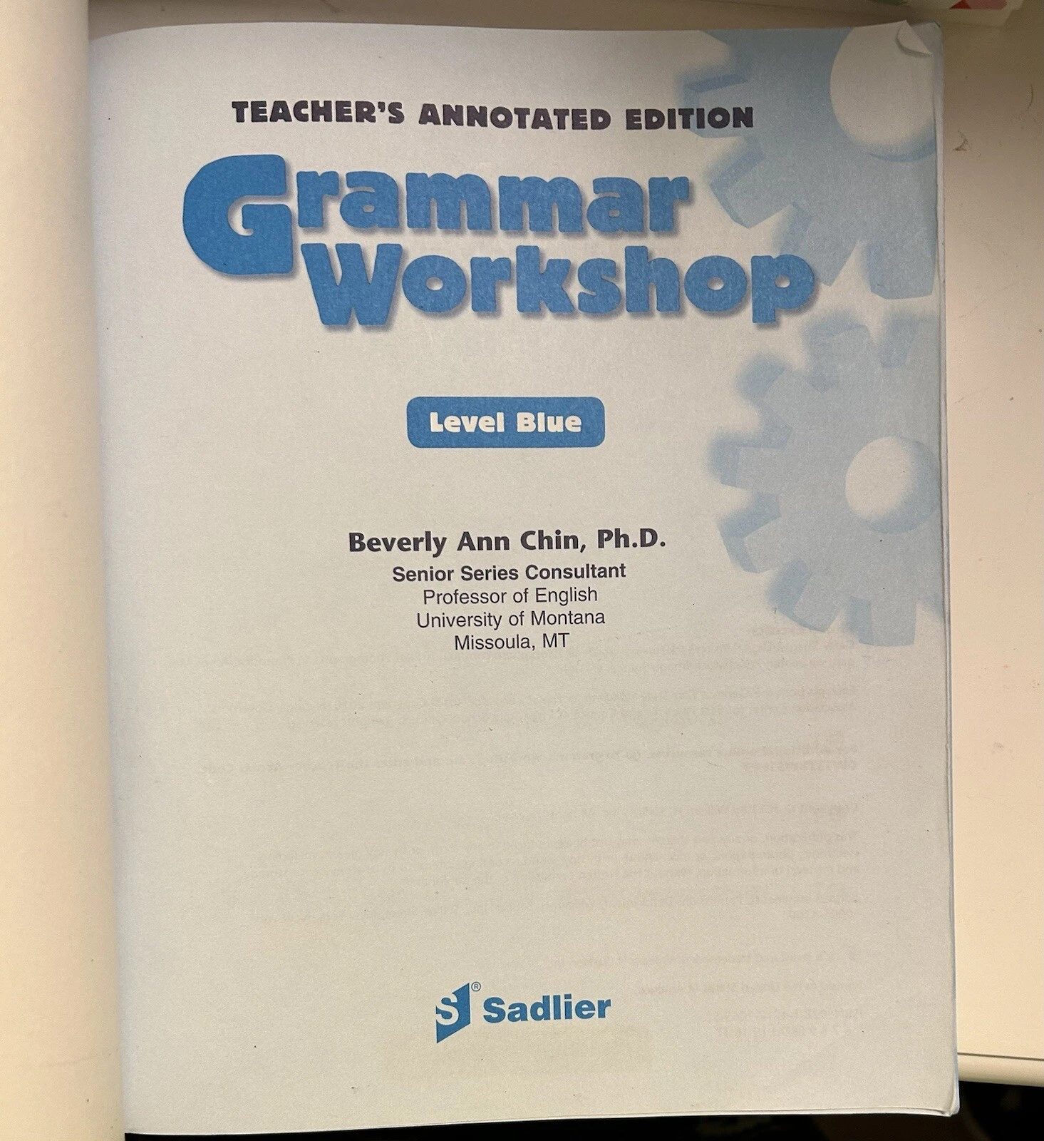 Grammar Workshop "Common CORE Enriched Edition" Level Blue - photo 2