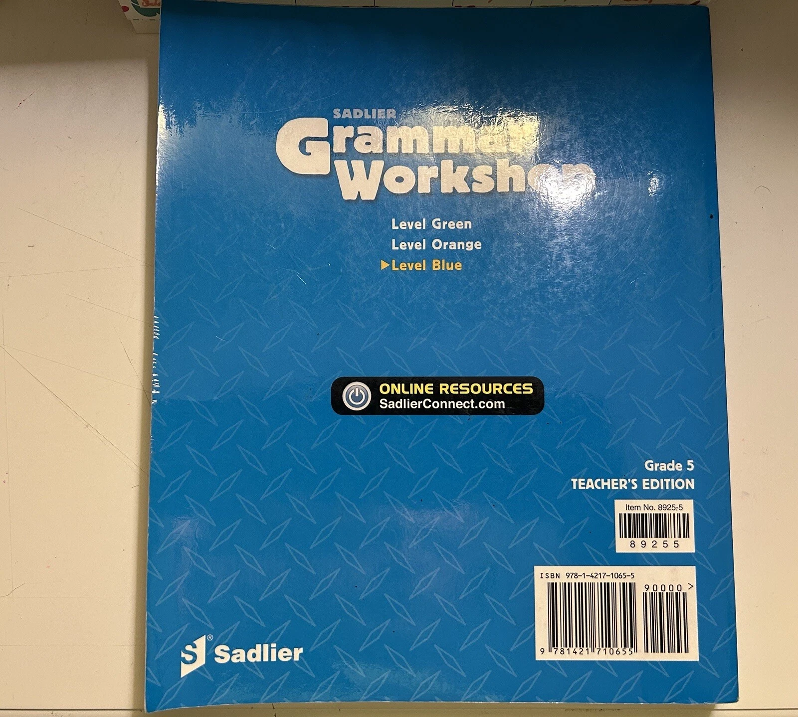 Grammar Workshop "Common CORE Enriched Edition" Level Blue - photo 3