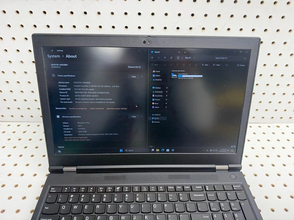 Lenovo ThinkPad P15 Gen 1 | 32GB RAM | 256GB SSD | 4GB Graphics - photo 4