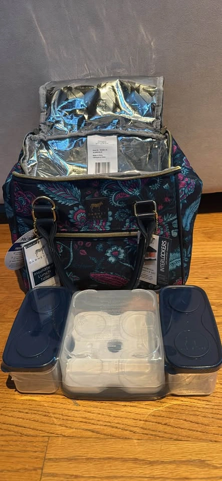 Dabney Lee Insulated Lunch Tote New - photo 2