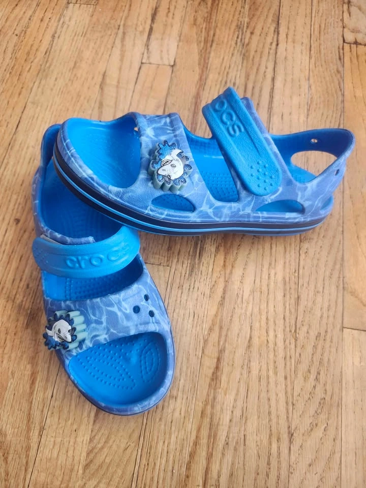 Crocs Kids Blue Shark Sandals J3 - photo 2