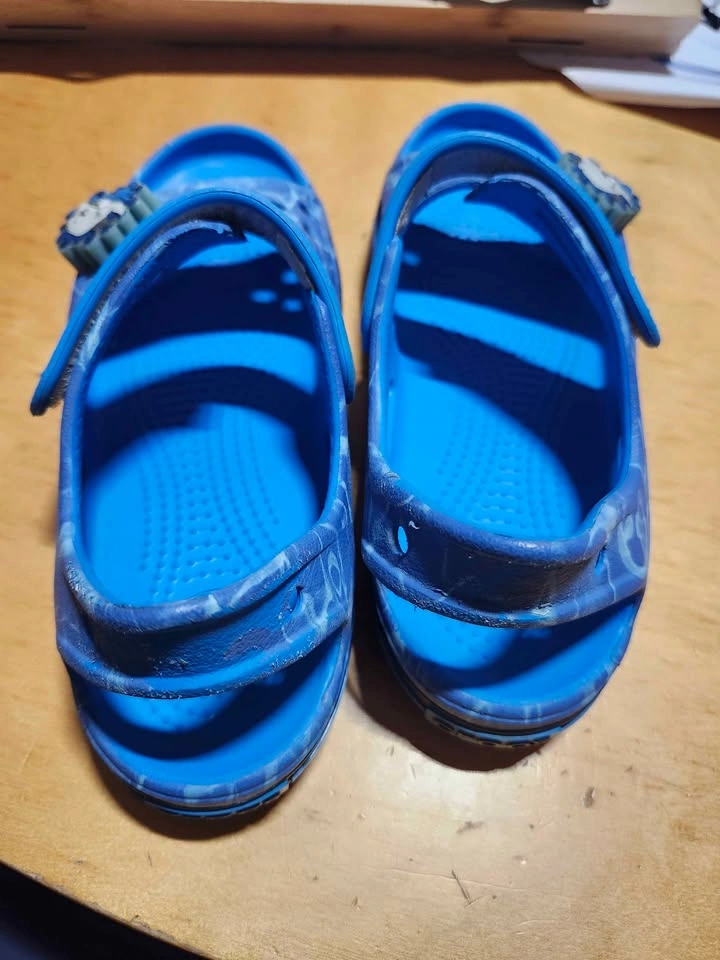 Crocs Kids Blue Shark Sandals J3 - photo 4