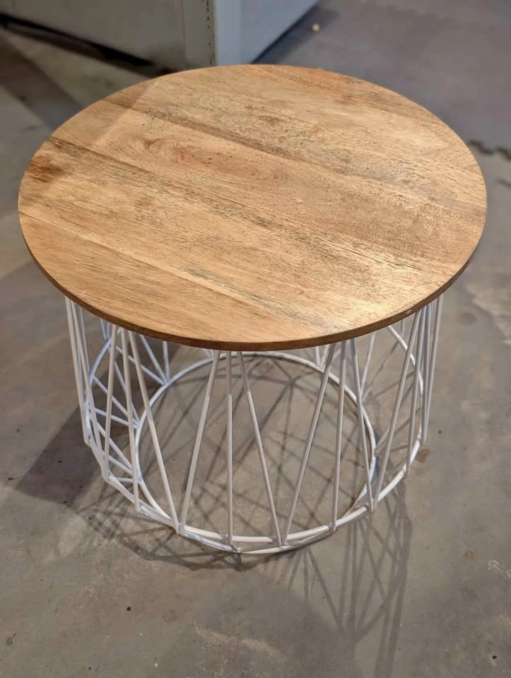 Modern Geometric Side Table