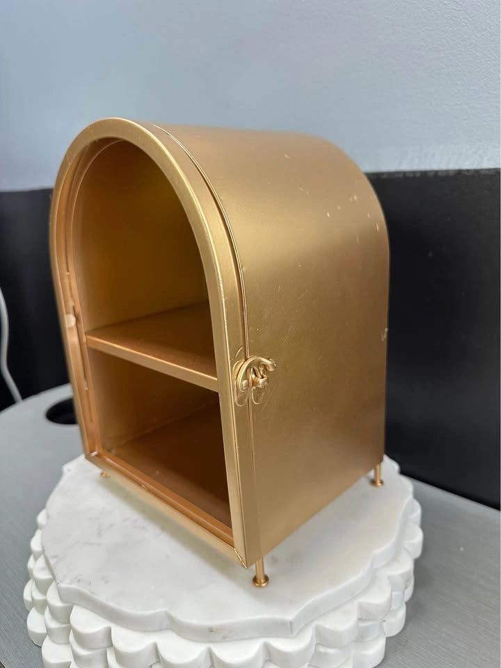 Ashland Gold Arched Mini Display Cabinet No Glass - photo 2