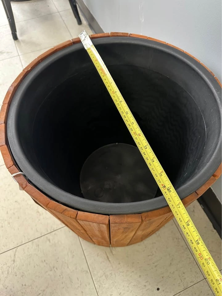 New wood planter pot - photo 3