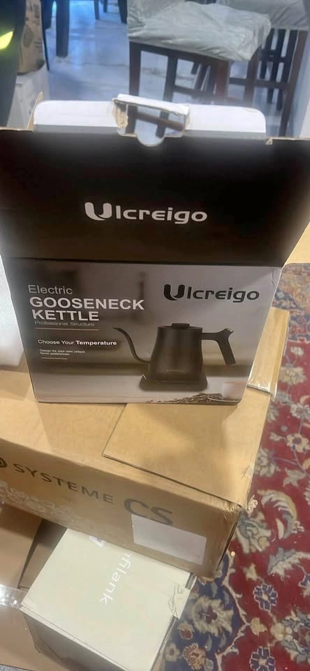 Ulcreigo Digital Gooseneck Kettle - 5 Temp Presets