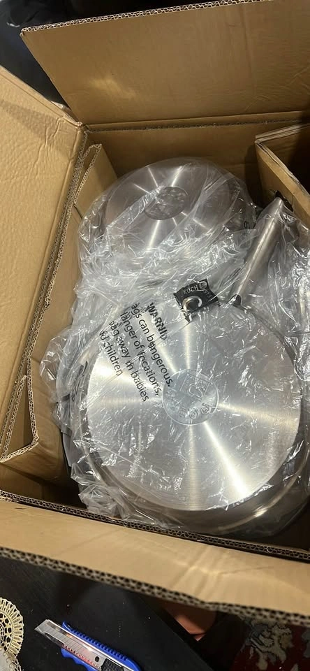 New 10-Piece Stainless Steel Cookware - photo 3