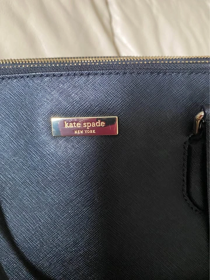 Kate Spade Laurel Way Evangelie Satchel Crossbody Black Leather - photo 2