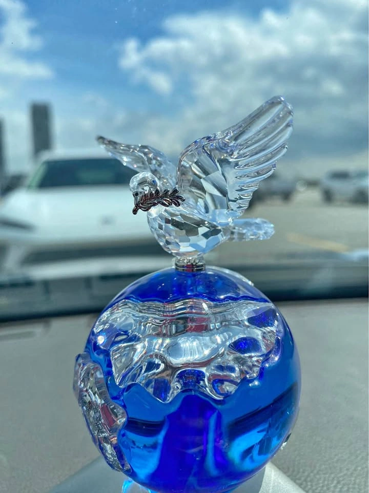 Swarovski Crystal Planet Millennium Edition Figurine