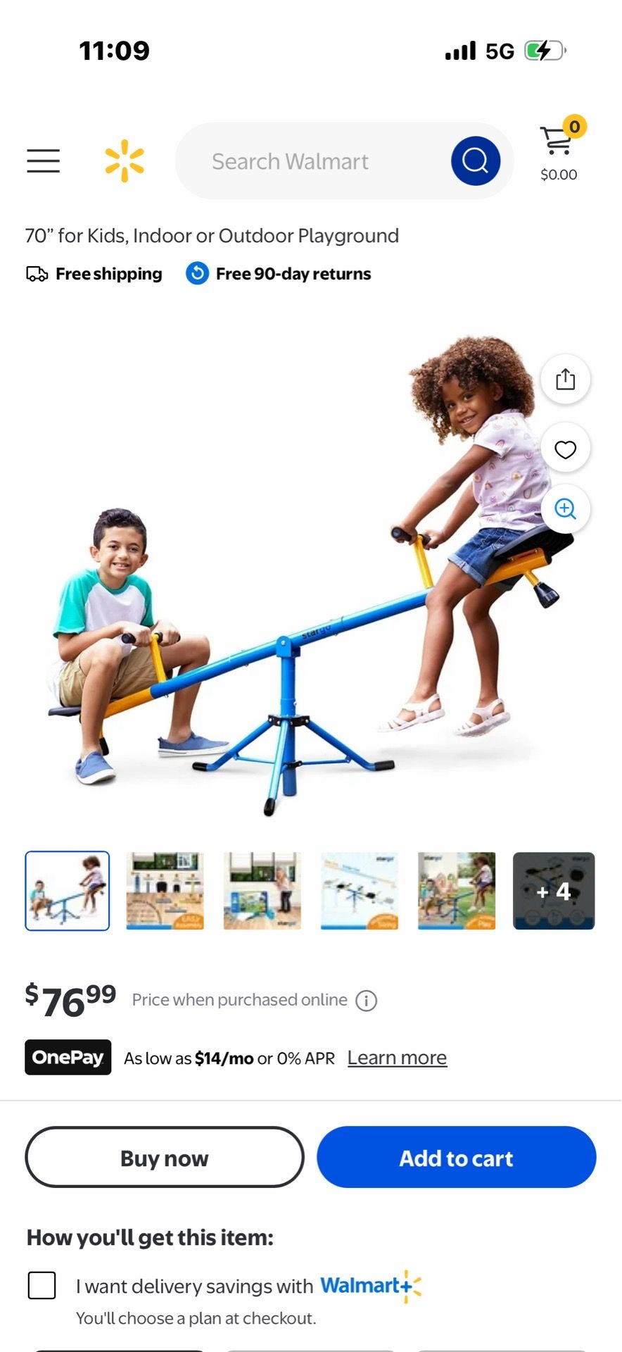 StarGo 360 Swivel Spinning Seesaw - photo 2