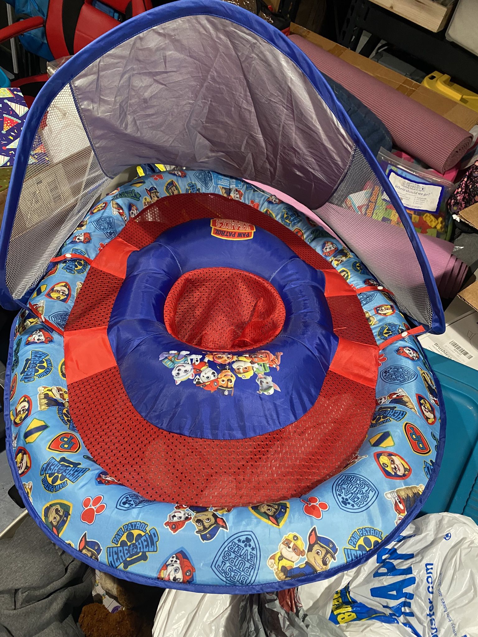 Kids Float With Removable Sun Canopy - photo 5