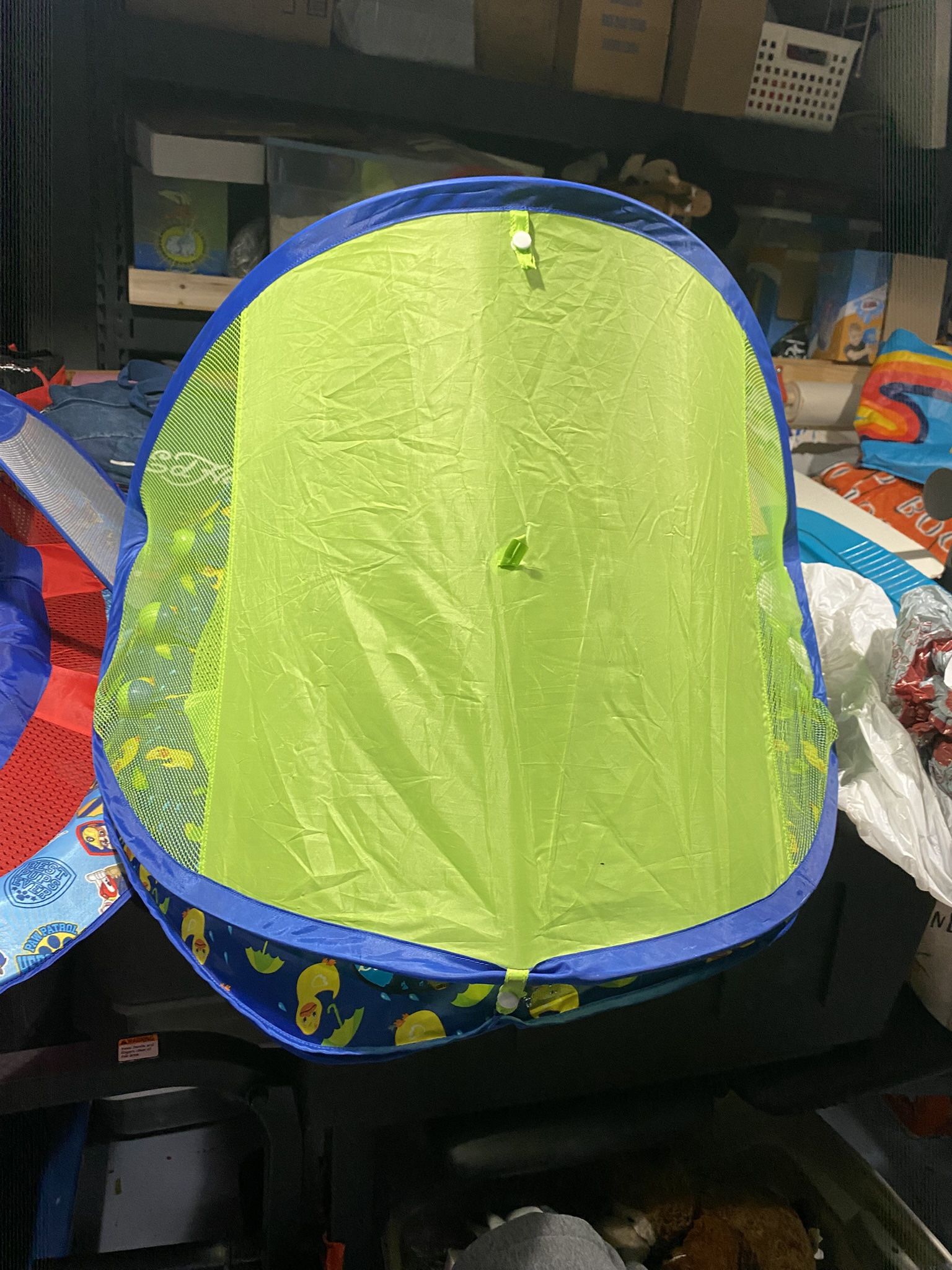 Kids Float with Sun Canopy - SwimWays Swim Step 1 - photo 4