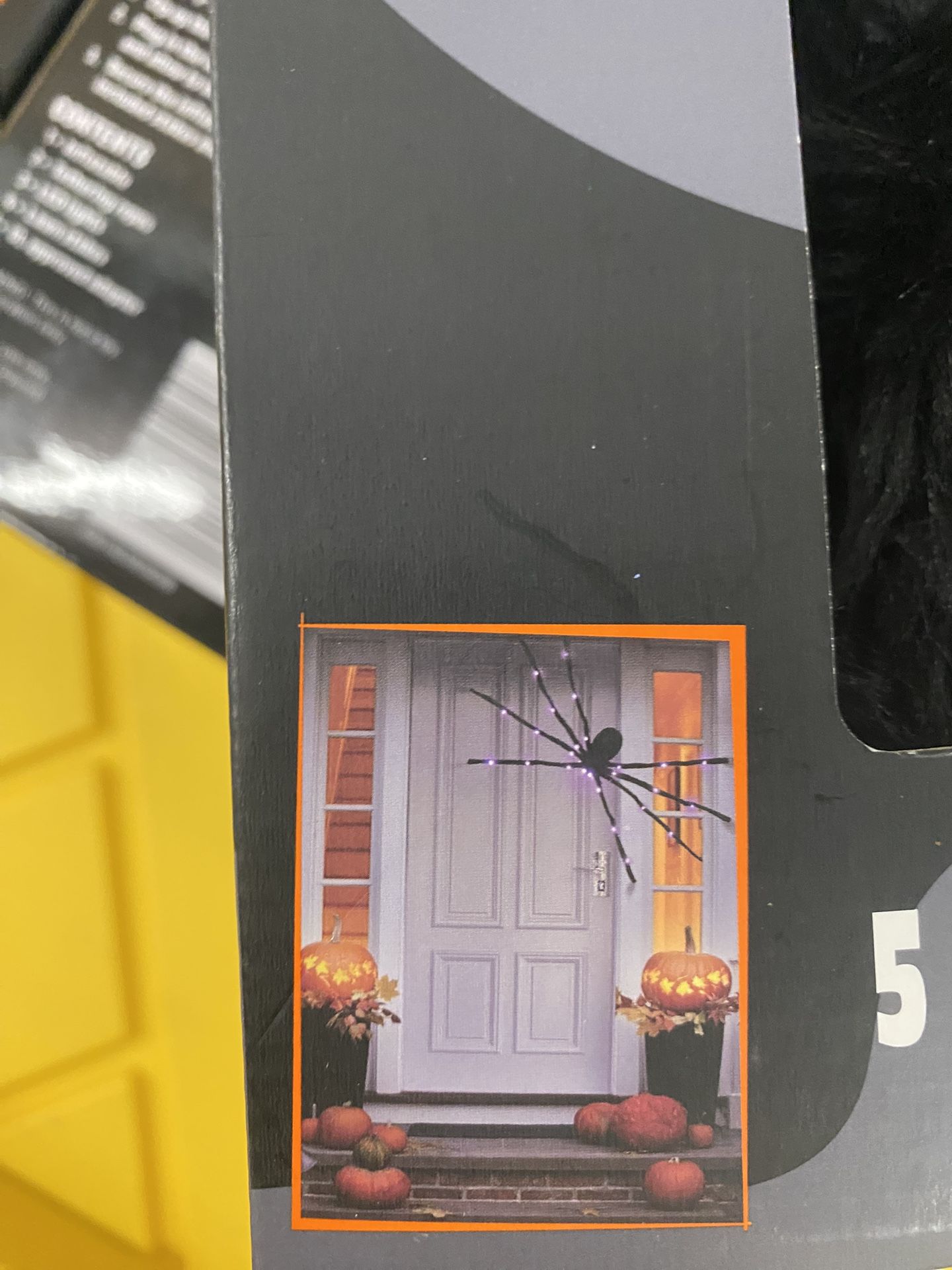 5 Ft Light Up Spider
