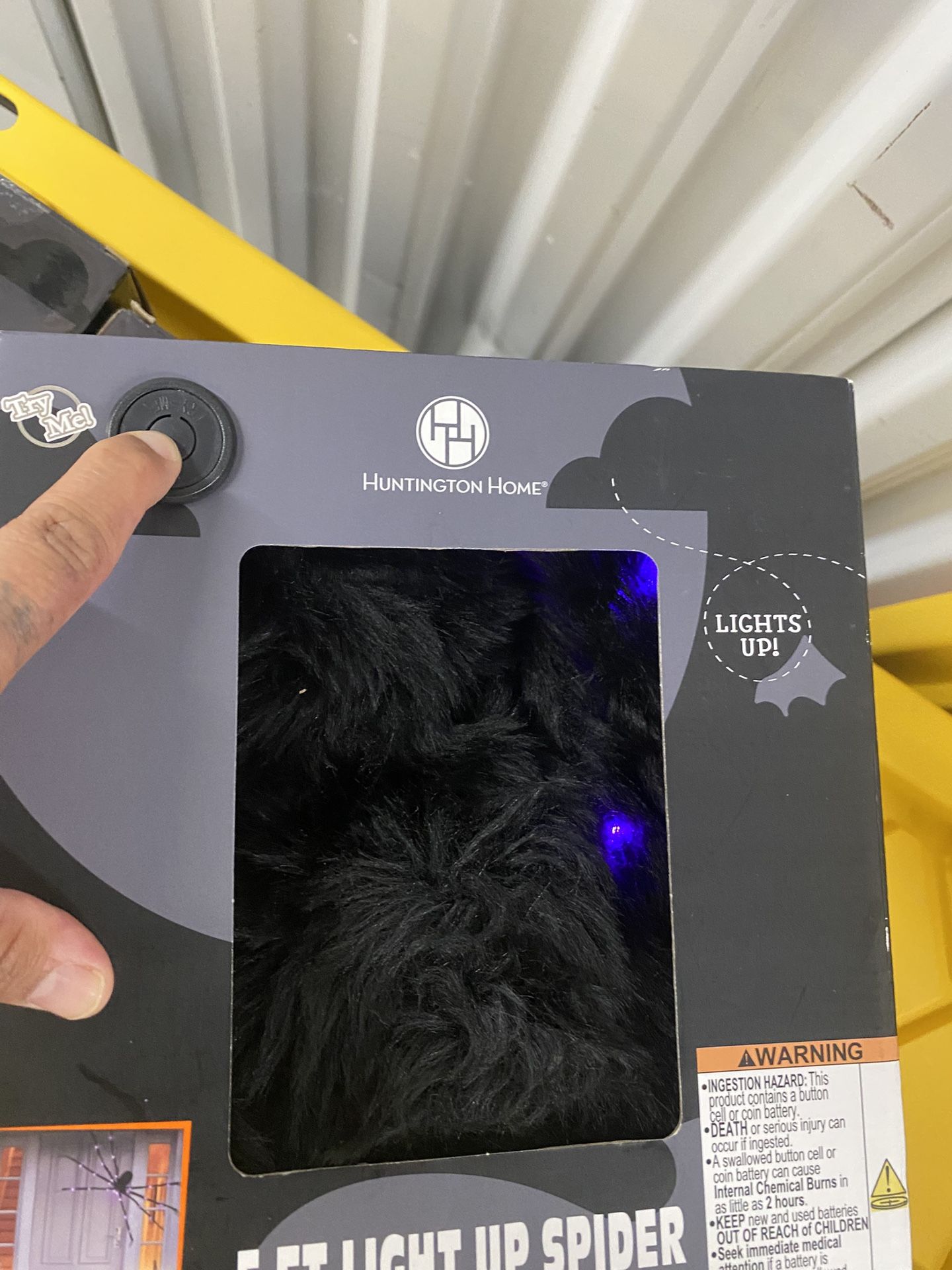 5 Ft Light Up Spider - photo 2