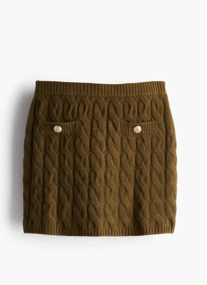 H&M Green Sweater & Skirt - photo 3