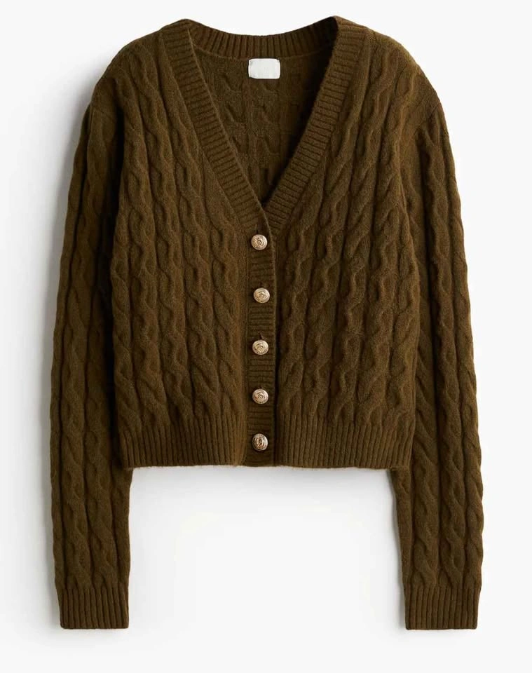 H&M Green Sweater & Skirt - photo 5