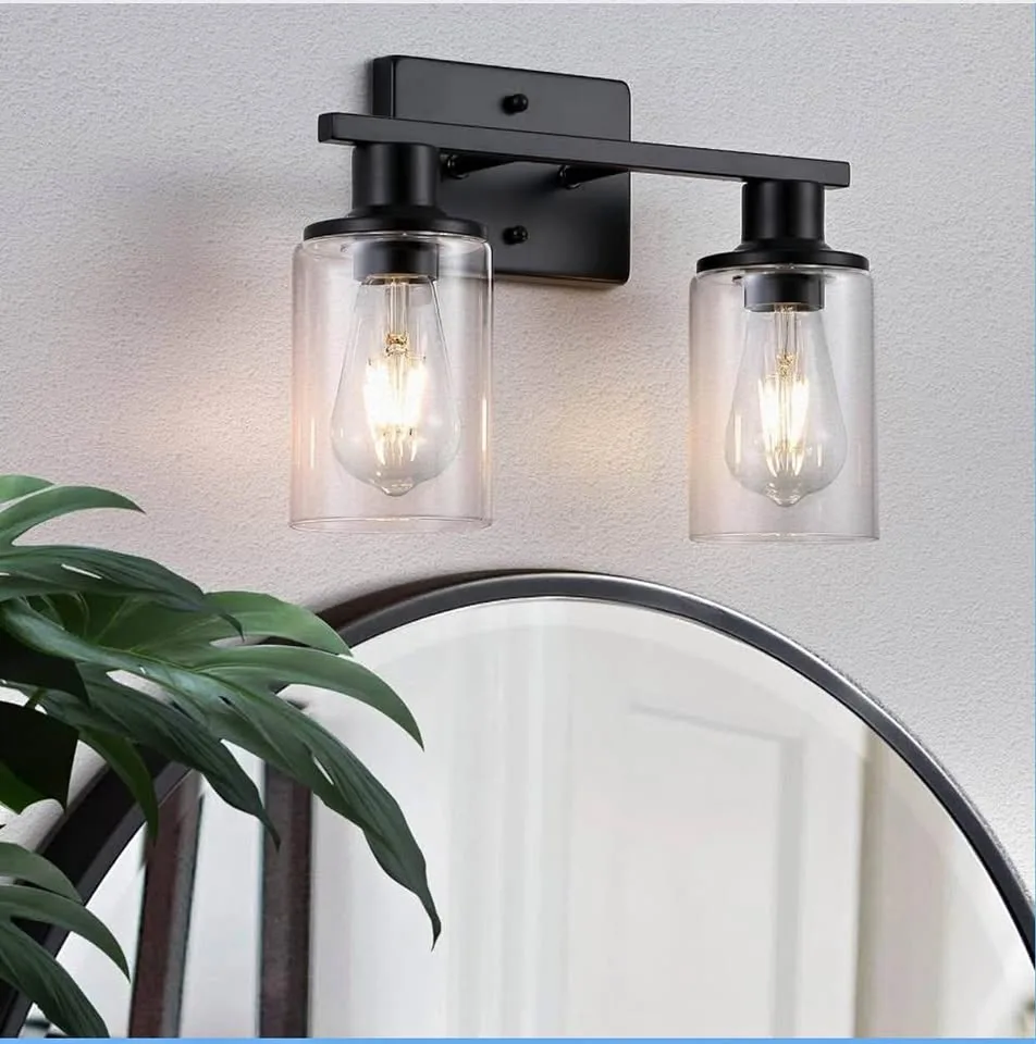 Litaddscen Matte Black Bathroom Light Fixtures thumbnail